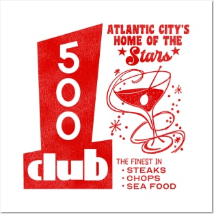 Defunct The 500 Club Atlantic City, NJ Posters and Art